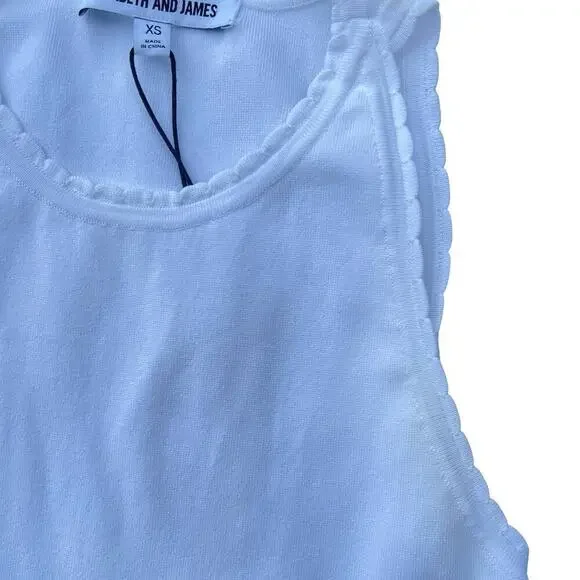 Elizabeth and James Capri Cutout Stretch Bodycon Dress in White - Size XS - Picture 7 of 13